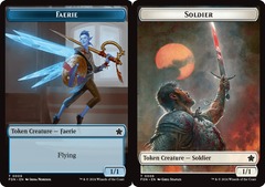 Faerie (9) // Soldier (6) Token